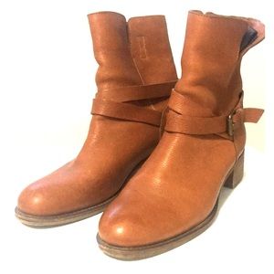 J Crew - Leather Ankle Boots